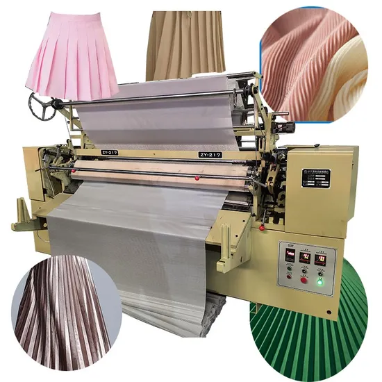Fabric Pleating Machine for Folding Skirt Fabric